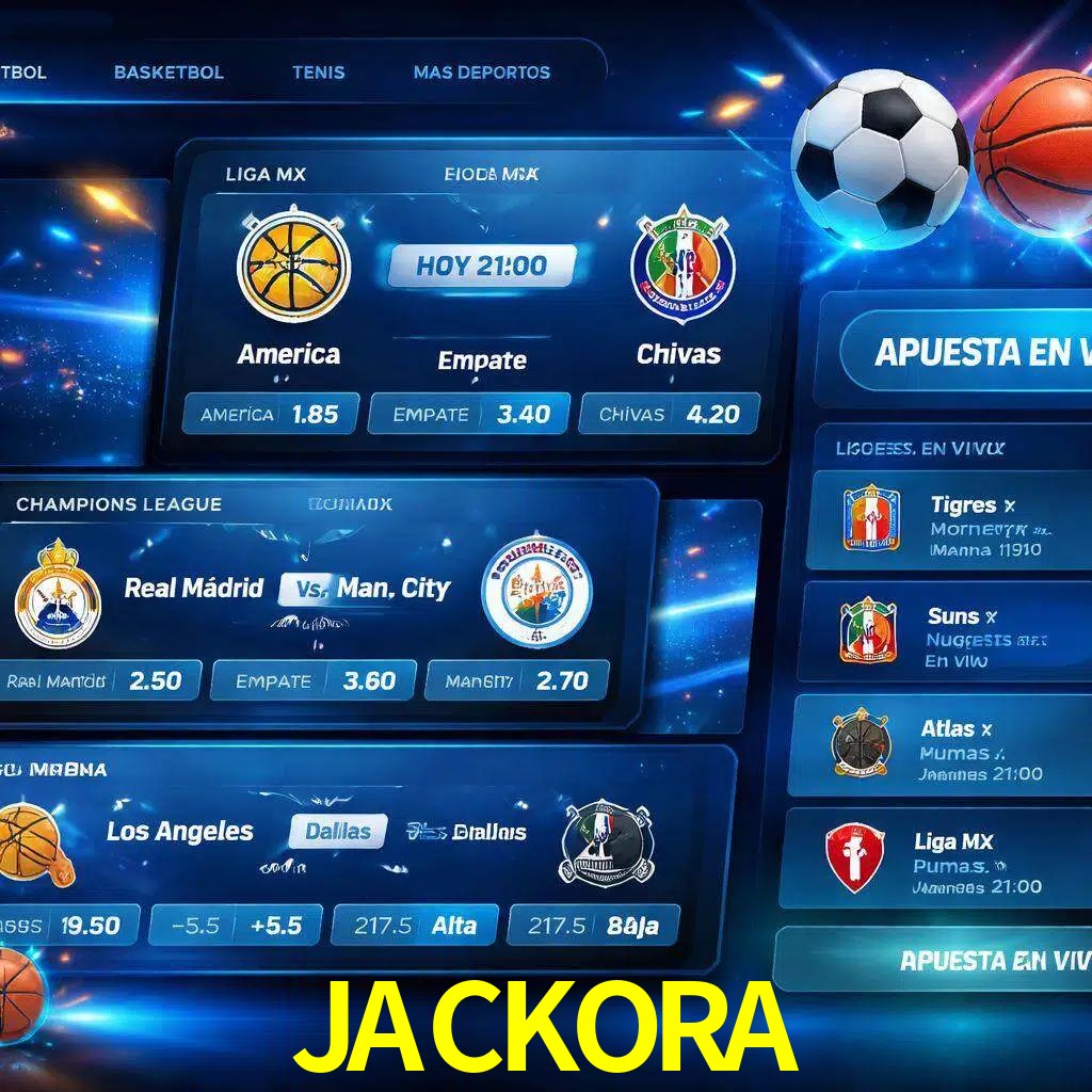 Mercados de apuestas deportivas JACKORA para jugadores en México