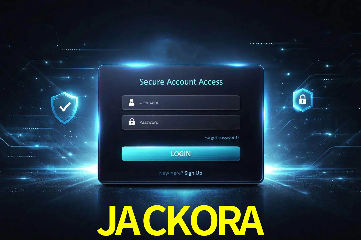 Pantalla de inicio de sesión de cuenta JACKORA para usuarios en México